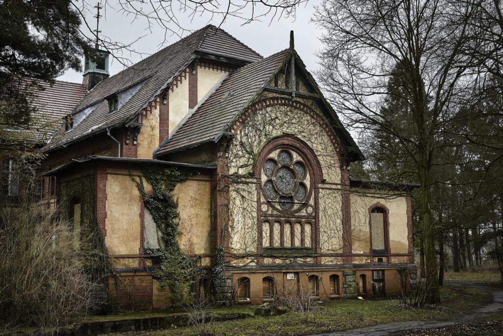 An abandoned old hospital