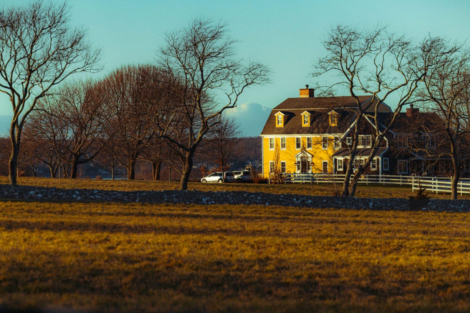 A suburban house and driveway