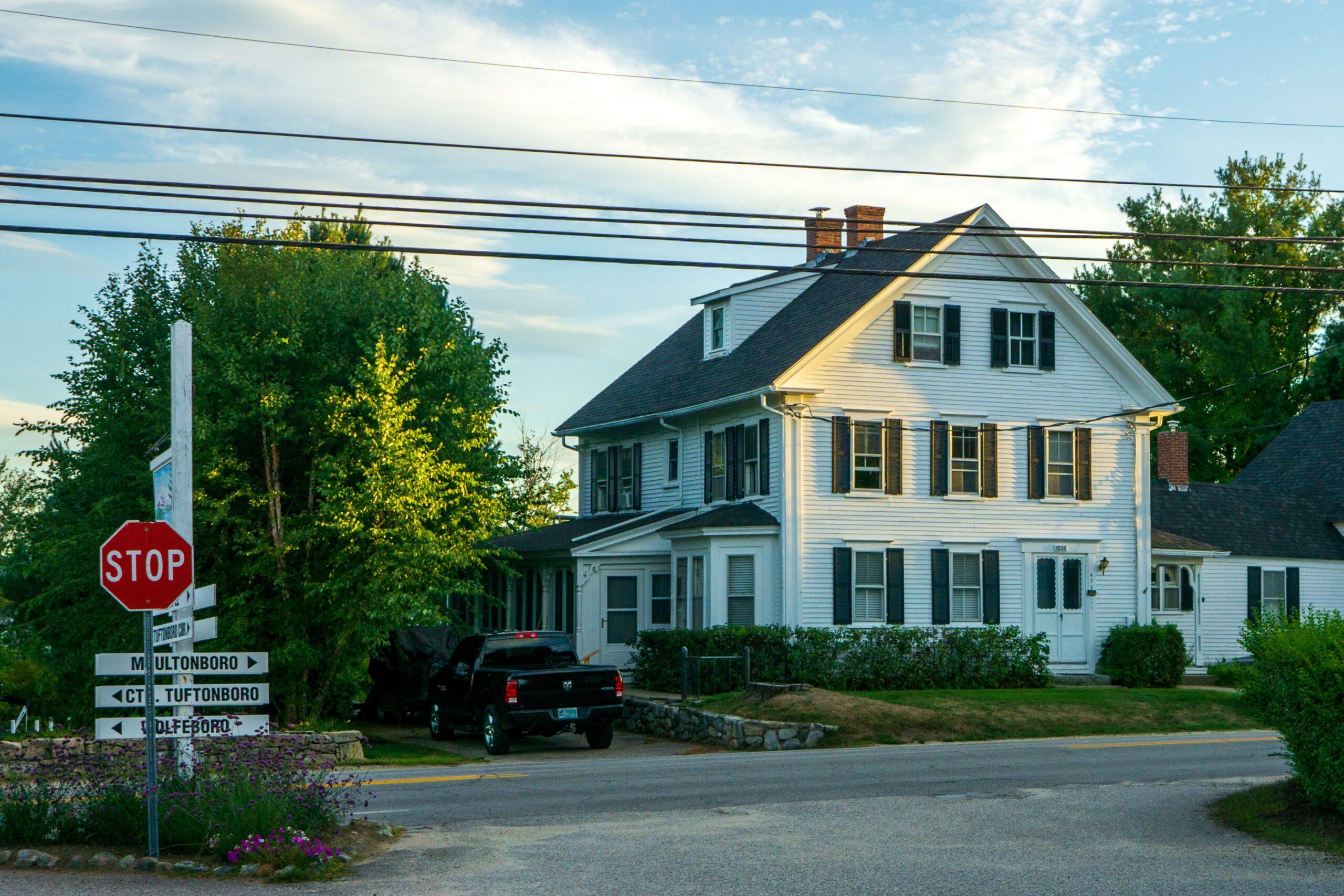 A residential street