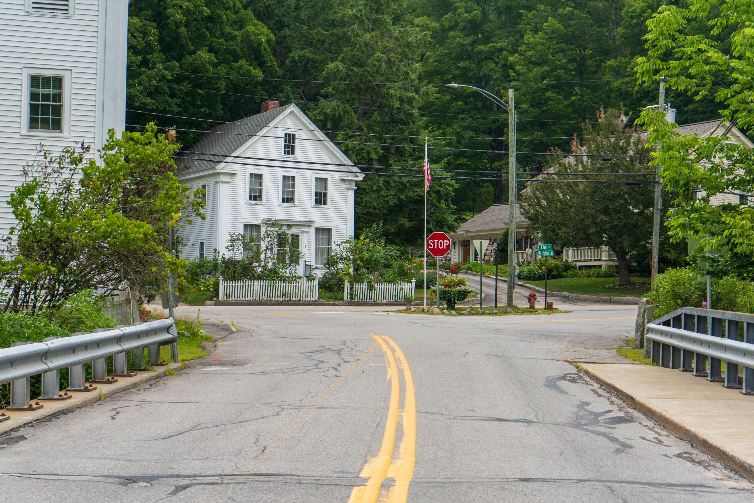 A residential street
