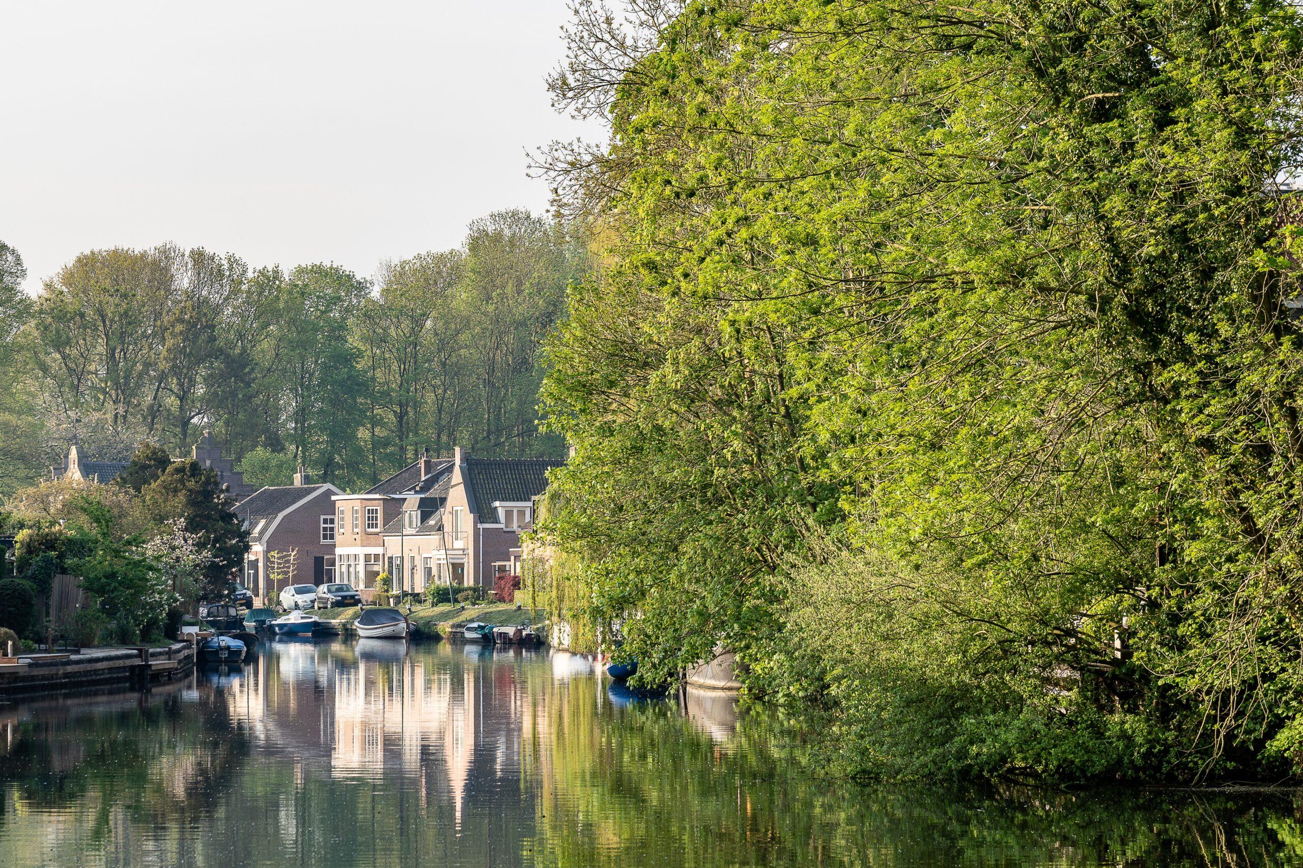 Houses near the water