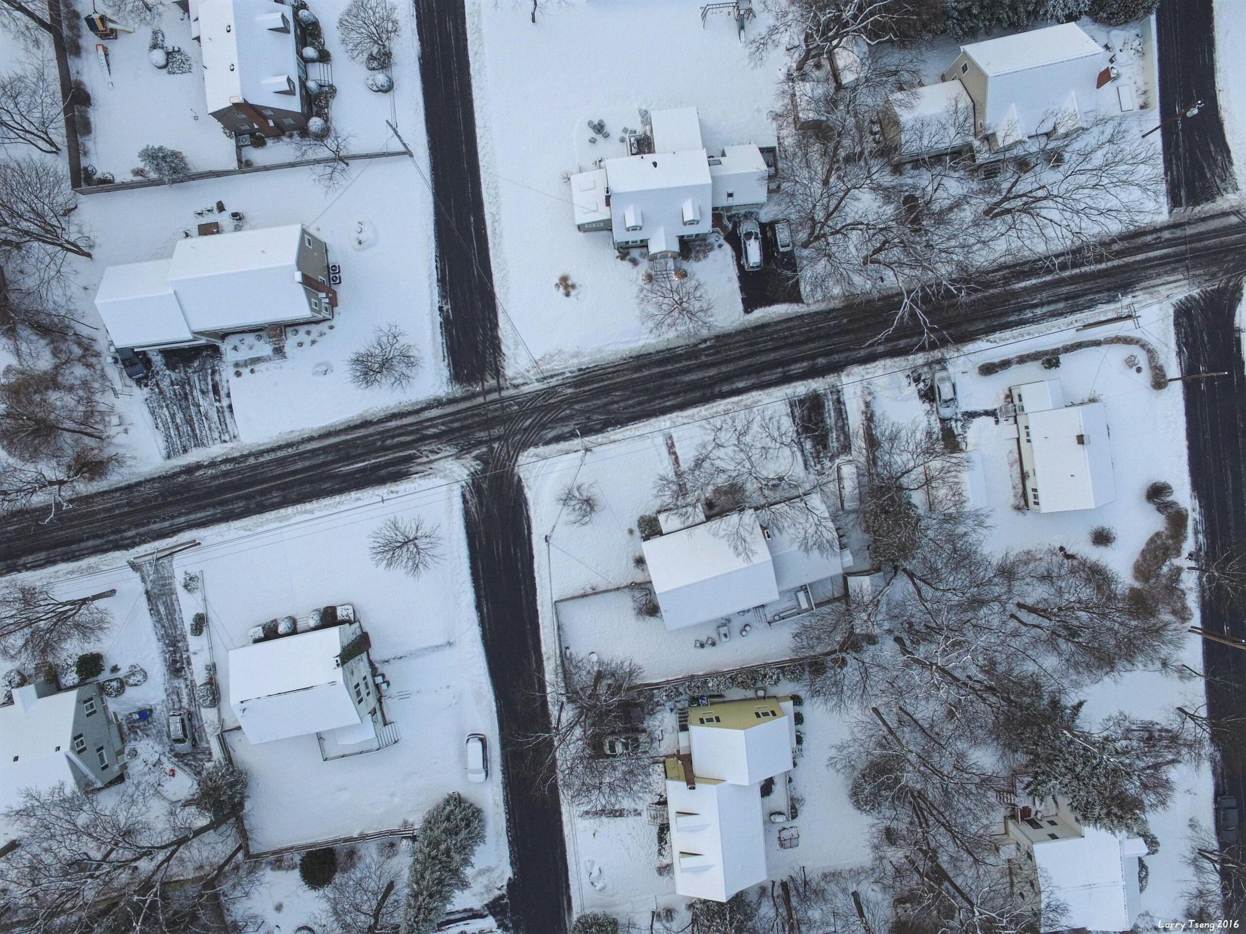A residential street