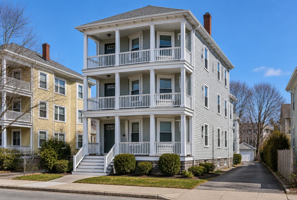 A Massachusetts multi-family rental property