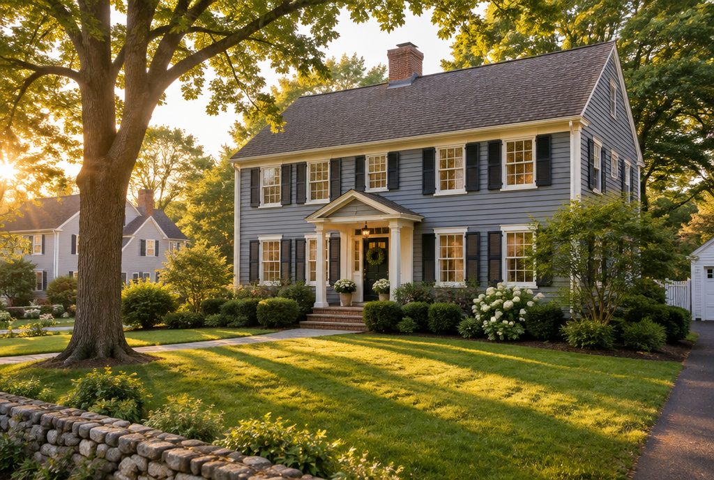 A classic Massachusetts family home
